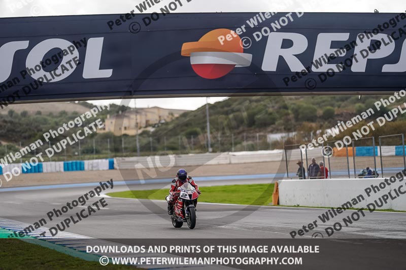 25 to 27th november 2017;Jerez;event digital images;motorbikes;no limits;peter wileman photography;trackday;trackday digital images